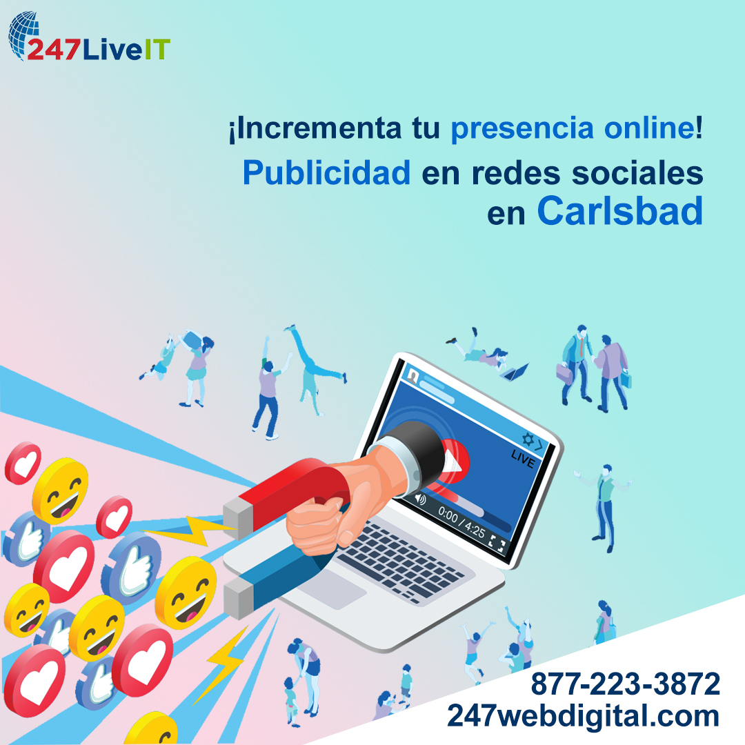 Gestion de redes sociales para negocios en Carlsbad