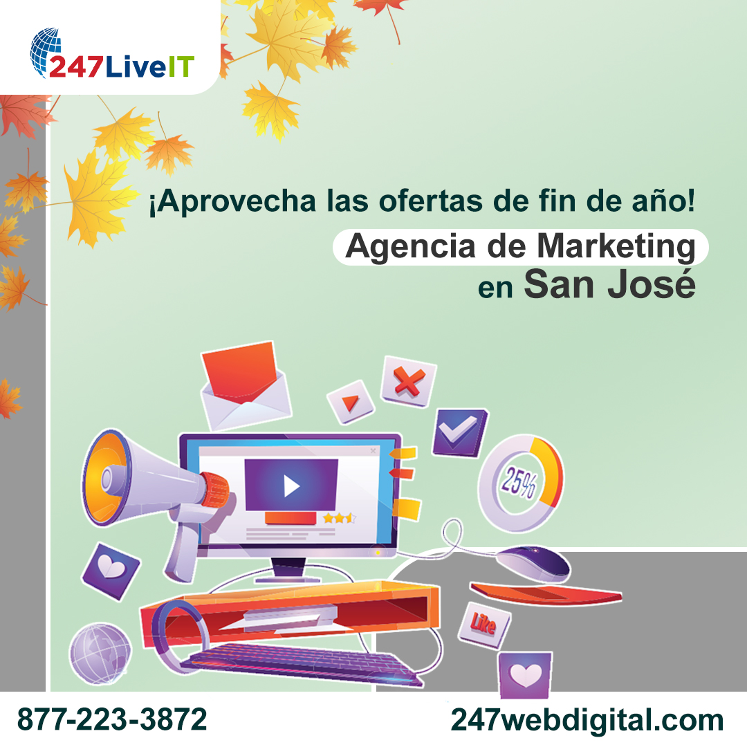 Agencia de Marketing en San José; ofertas de fin de año