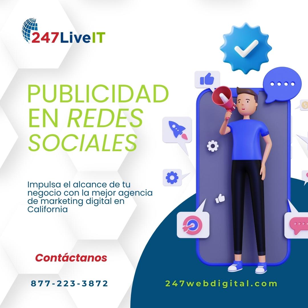 Publicidad en redes sociales en California