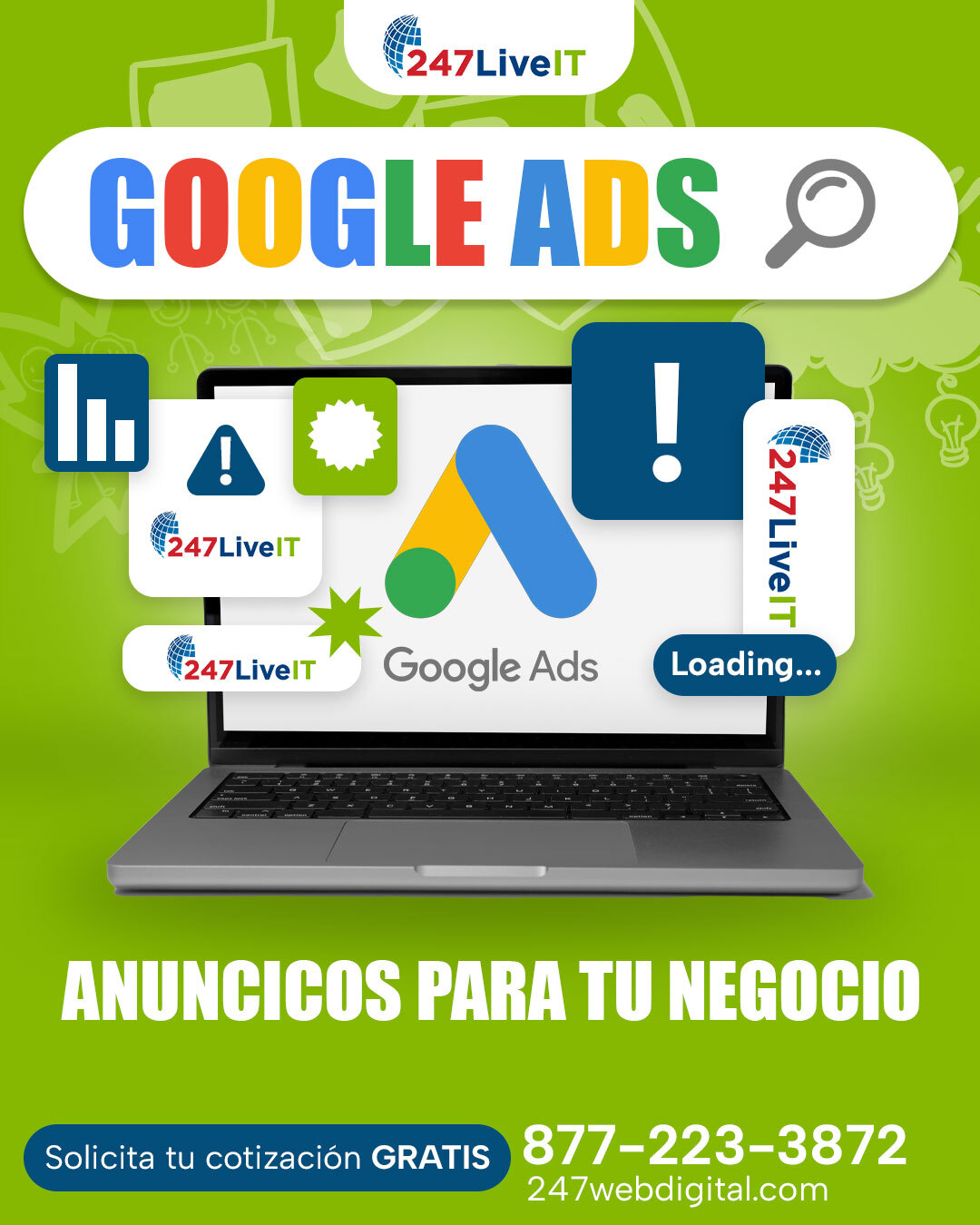 Como utilizar Google Ads para Negocios en Stockton, CA